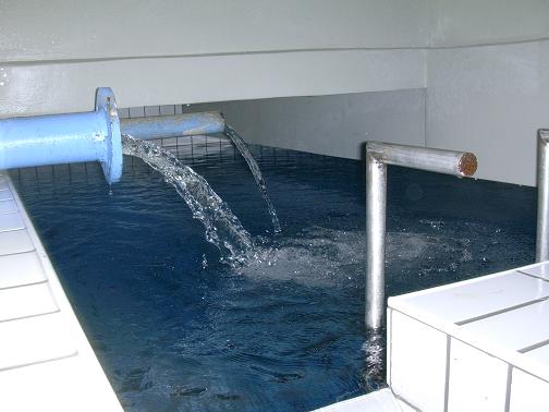 Hochbehälter Innenansicht